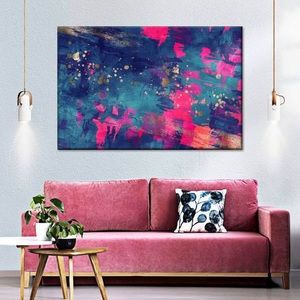 Picture Huge Abstract Colours Piece 37” by 54” (3ft x 4.5ft)